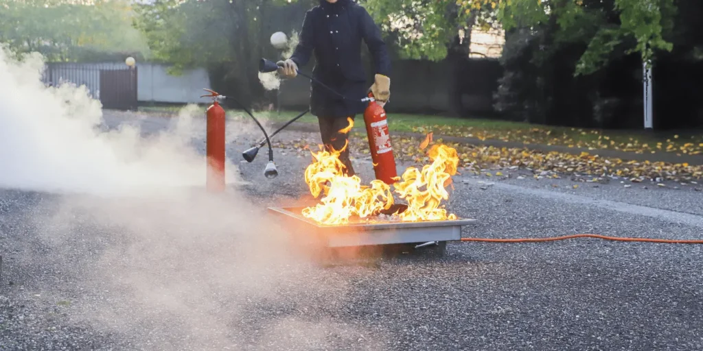 feuerlöscher test